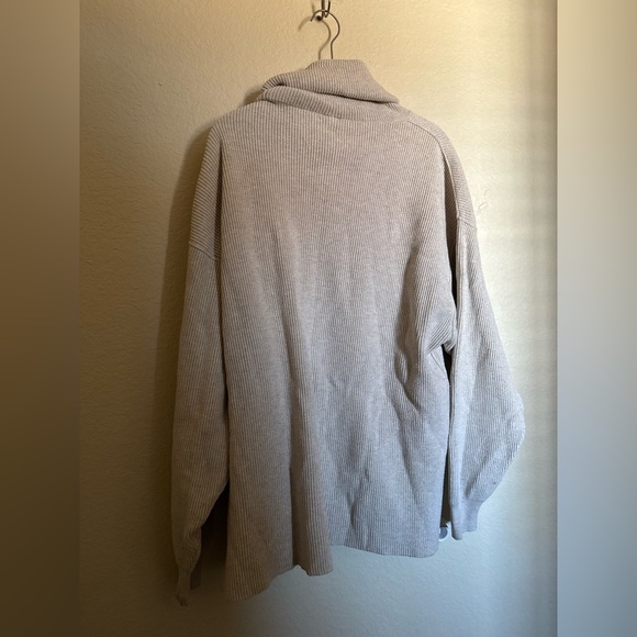 Free People softly structured sweater size medium in tan beige oat - Picture 8 of 8